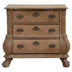 Cassettiera olandese in Oak del XIX secolo