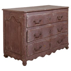 18th Century Louis XV Serpentine Commode