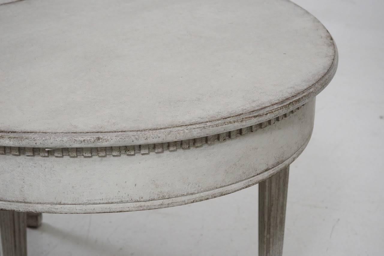 19th Century Swedish Gustavian Style Extension Dining Table 1