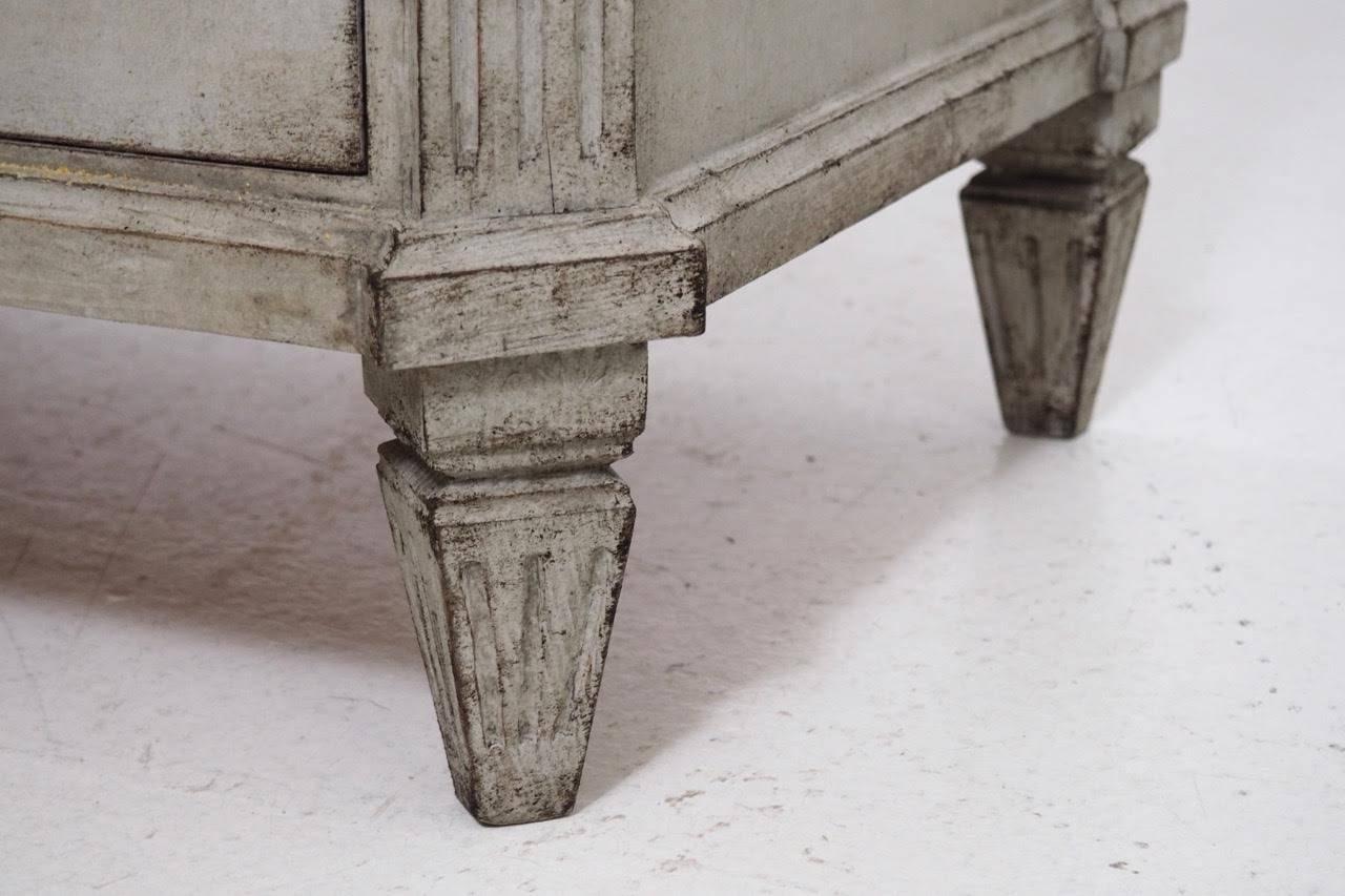 Antique Pair of Swedish Late Gustavian Period Painted Chests, 19th Century 6