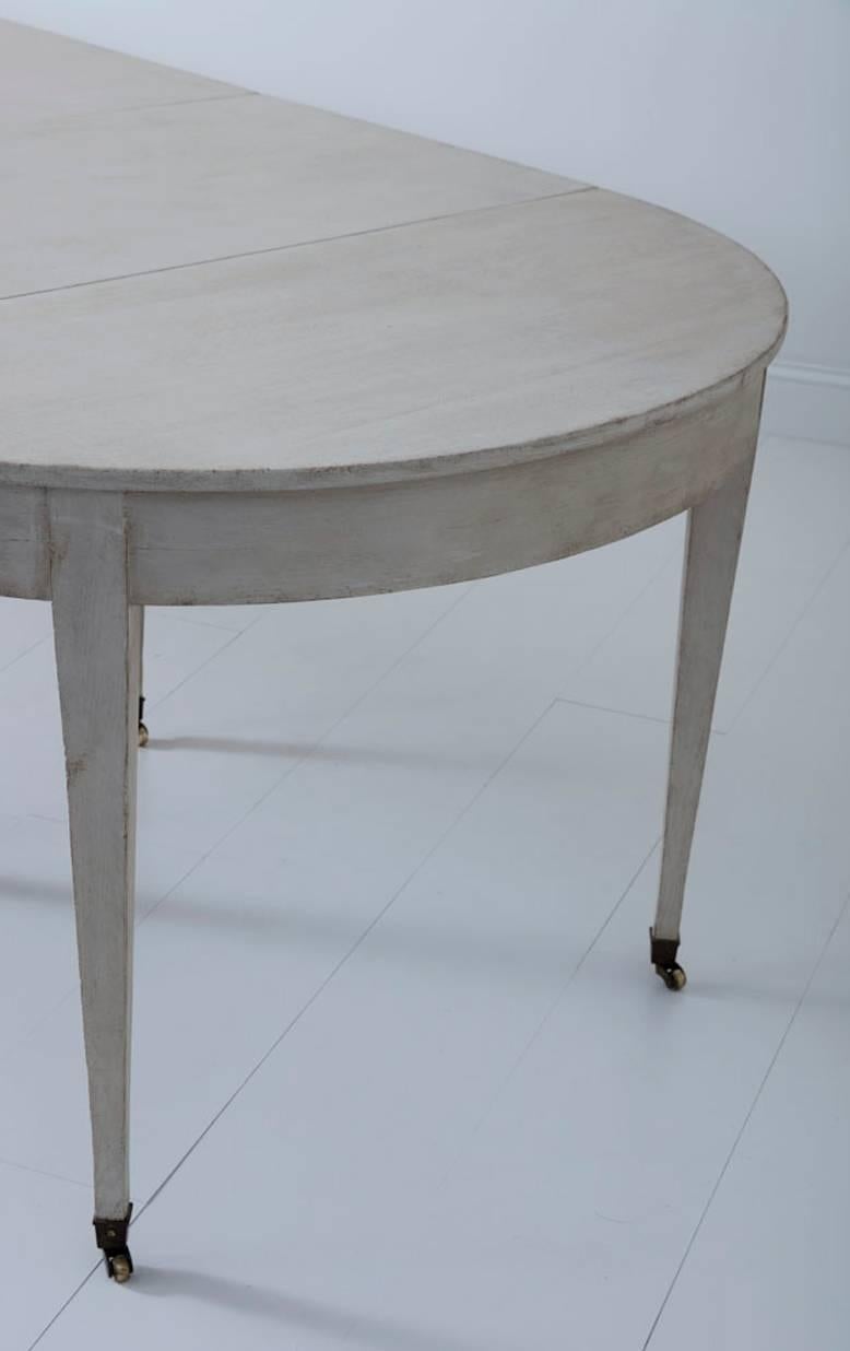 19th Century Swedish Gustavian Period Extension Table 2