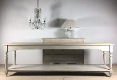 19th Century French Draper's Table or Console Table