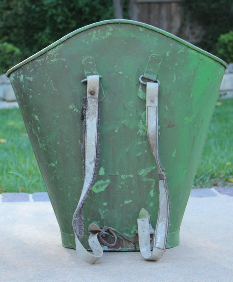 19th Century French Zinc Grape Hod In Excellent Condition In Wichita, KS