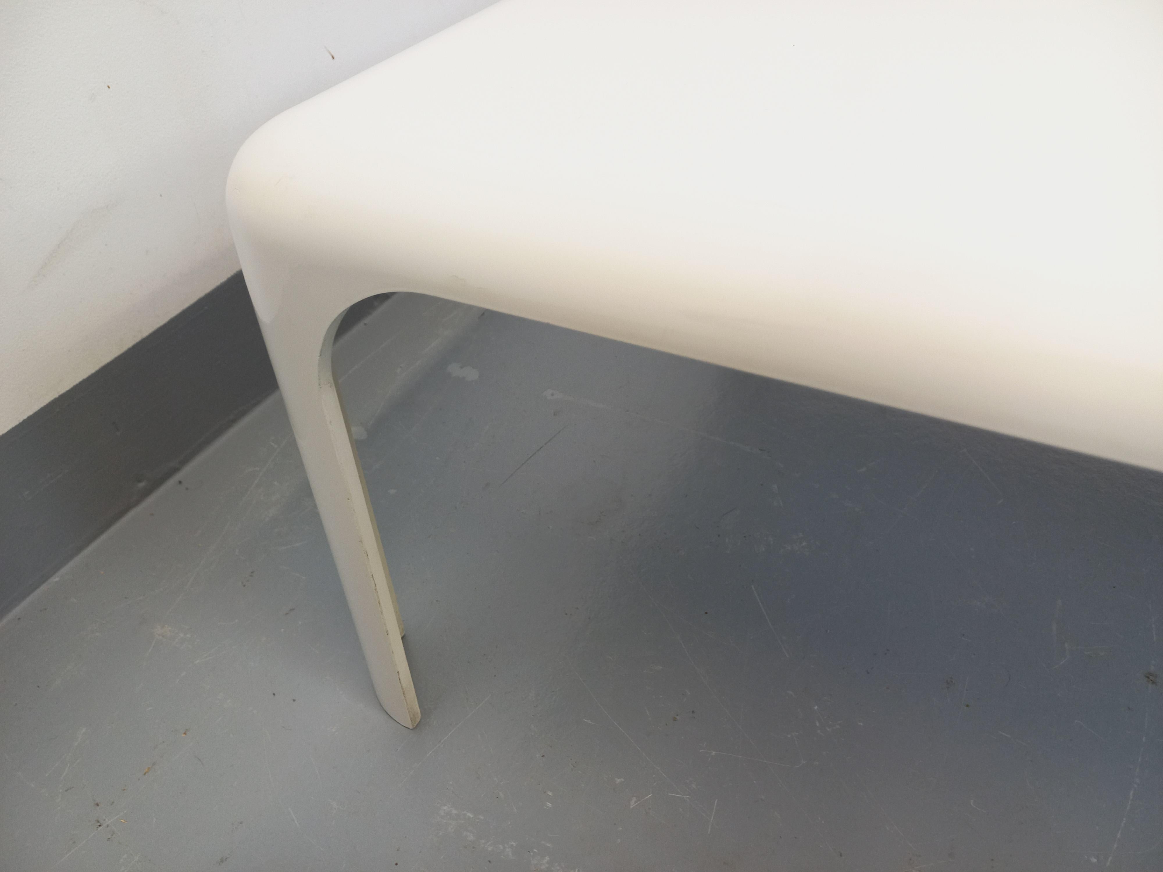 Table basse carrée italienne vintage Demetrio 70 de Vico Magistretti en vente 3