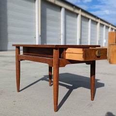 Mid Century Nightstand, End or Side Table, MCM, 60s, Red Lion Table Co.
