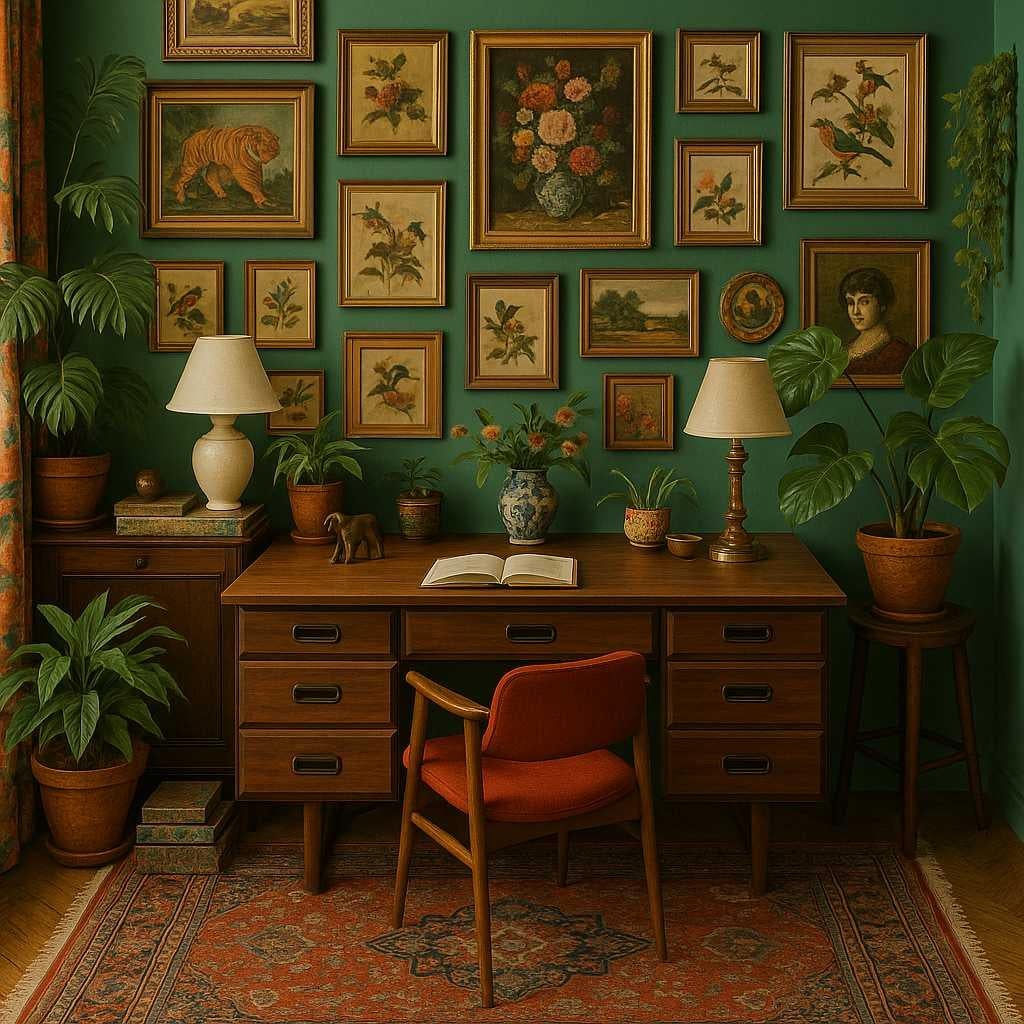 XX secolo Scrivania di metà secolo con piano in laminato e base in Wood, Stati Uniti, 1960 ca. in vendita