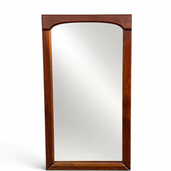 Pair of Brown-Saltman Mid-Century Modern Walnut Wall Mirrors, 1950s