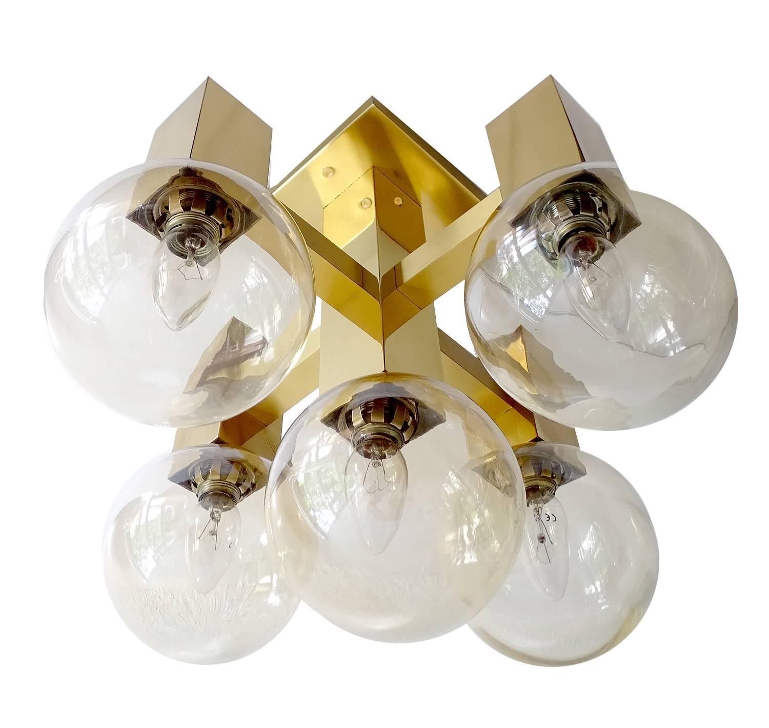 Kalmar Flush LIght,  1960s In Excellent Condition In Bremen, DE