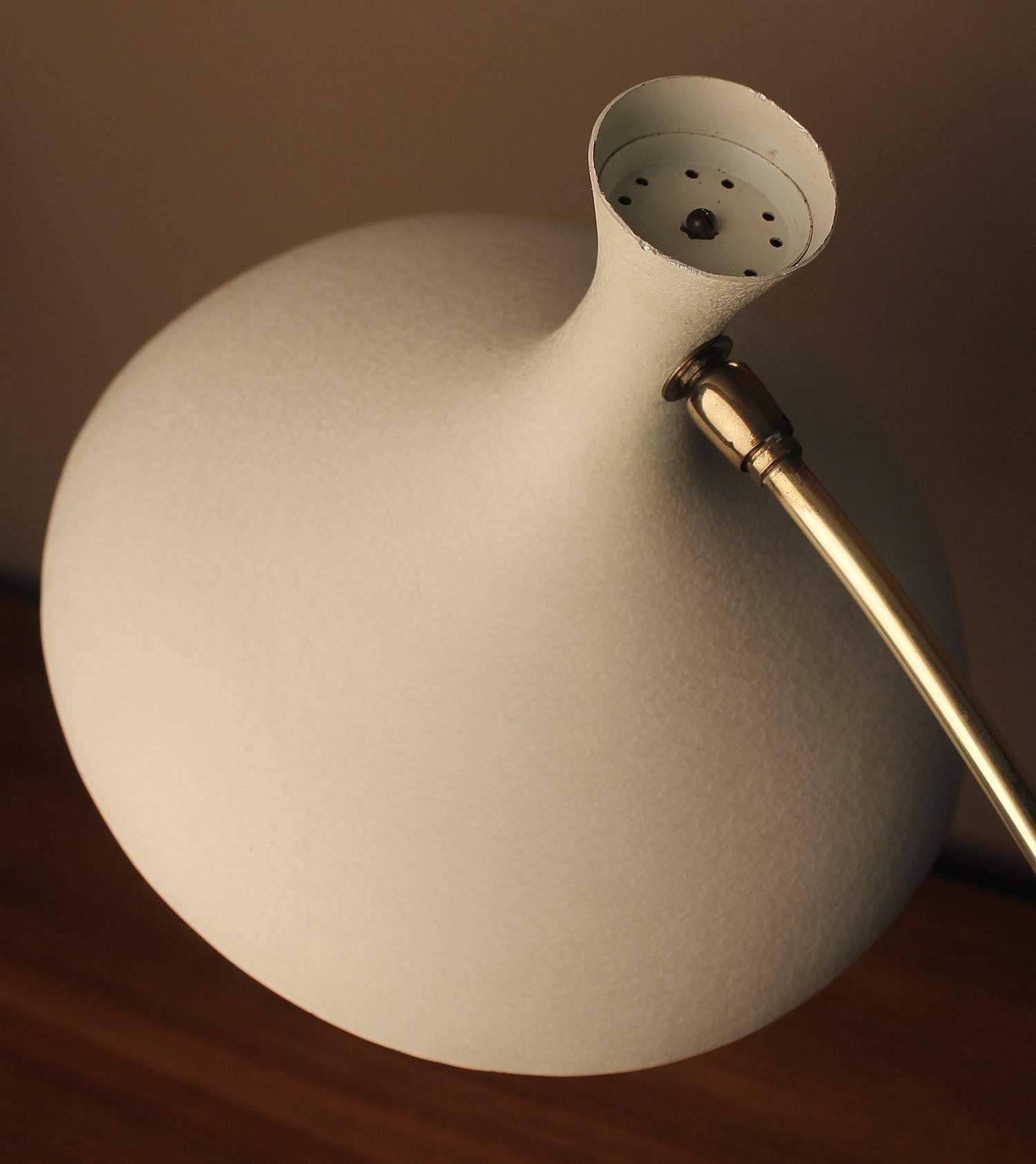 Louis Kalff Table Lamp, 1950s Stilnovo Style Modernist Design   2