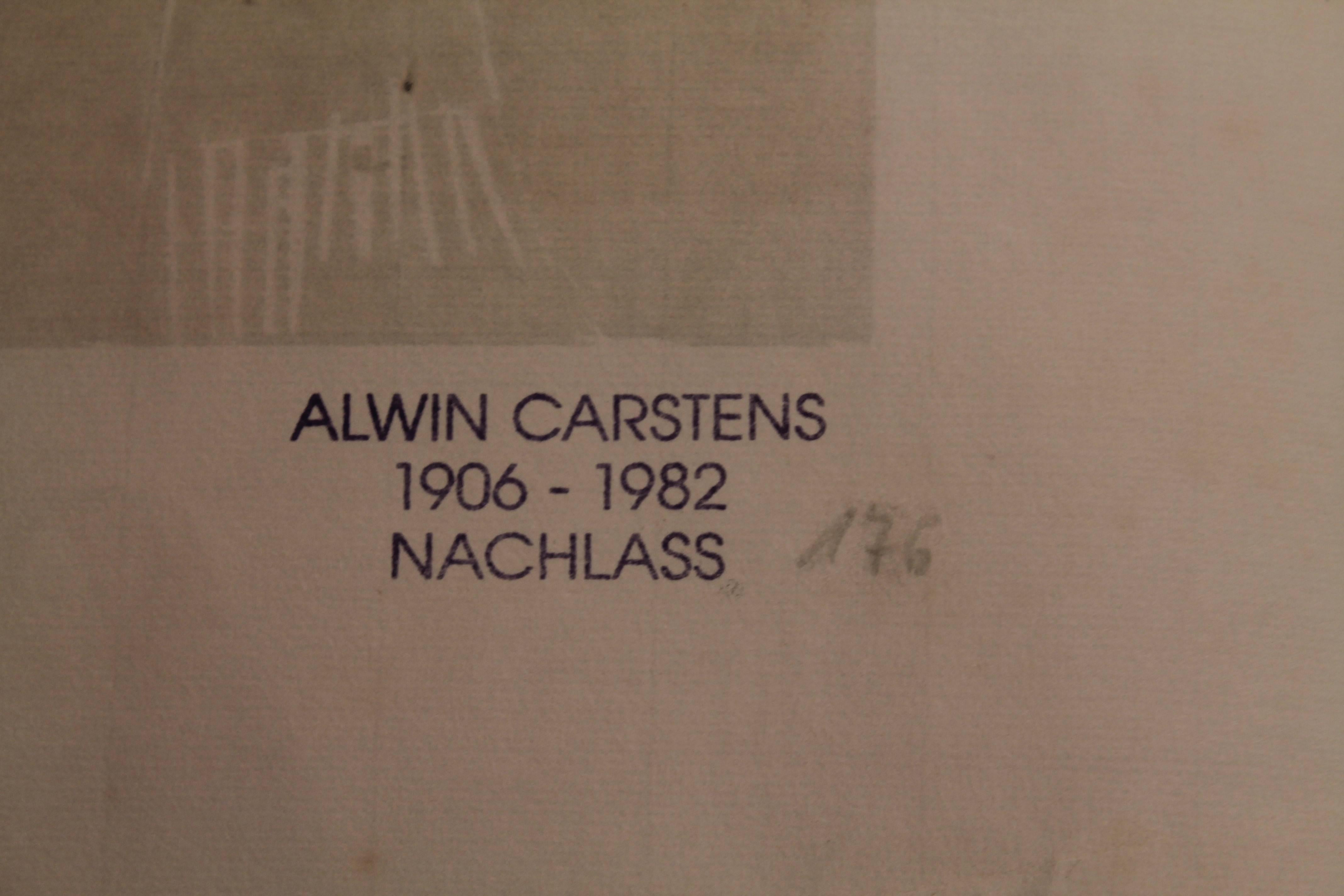 Alwin Carstens Constructivist Abstraaalwin Carstens Contemporary Modern Abstract For Sale 2