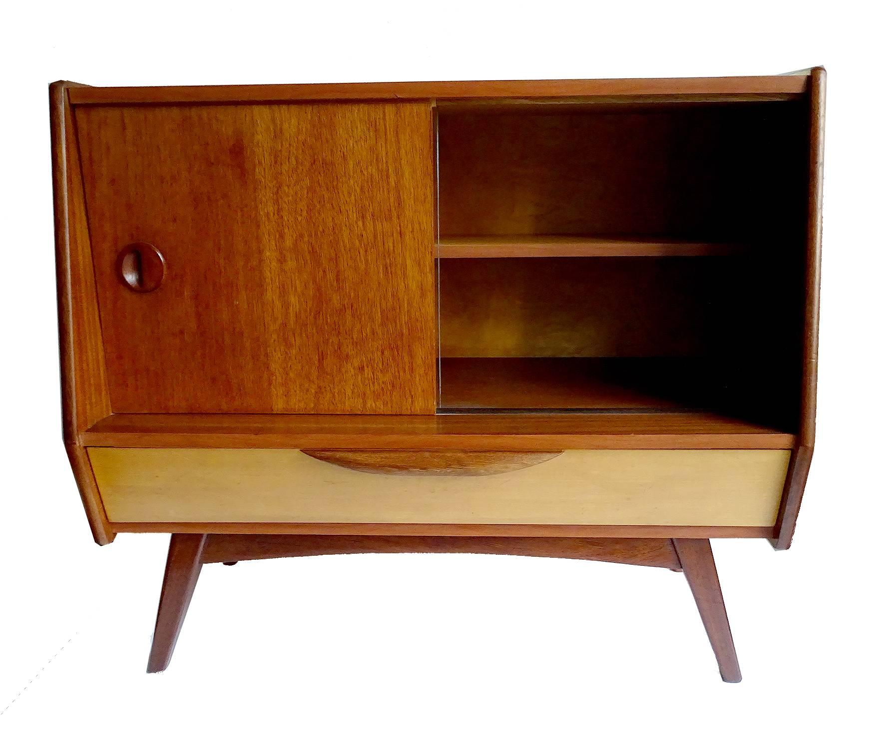 Dutch Midcentury Danish Modern Webe Van Teeffelen Sideboard Cabinet, 1960s