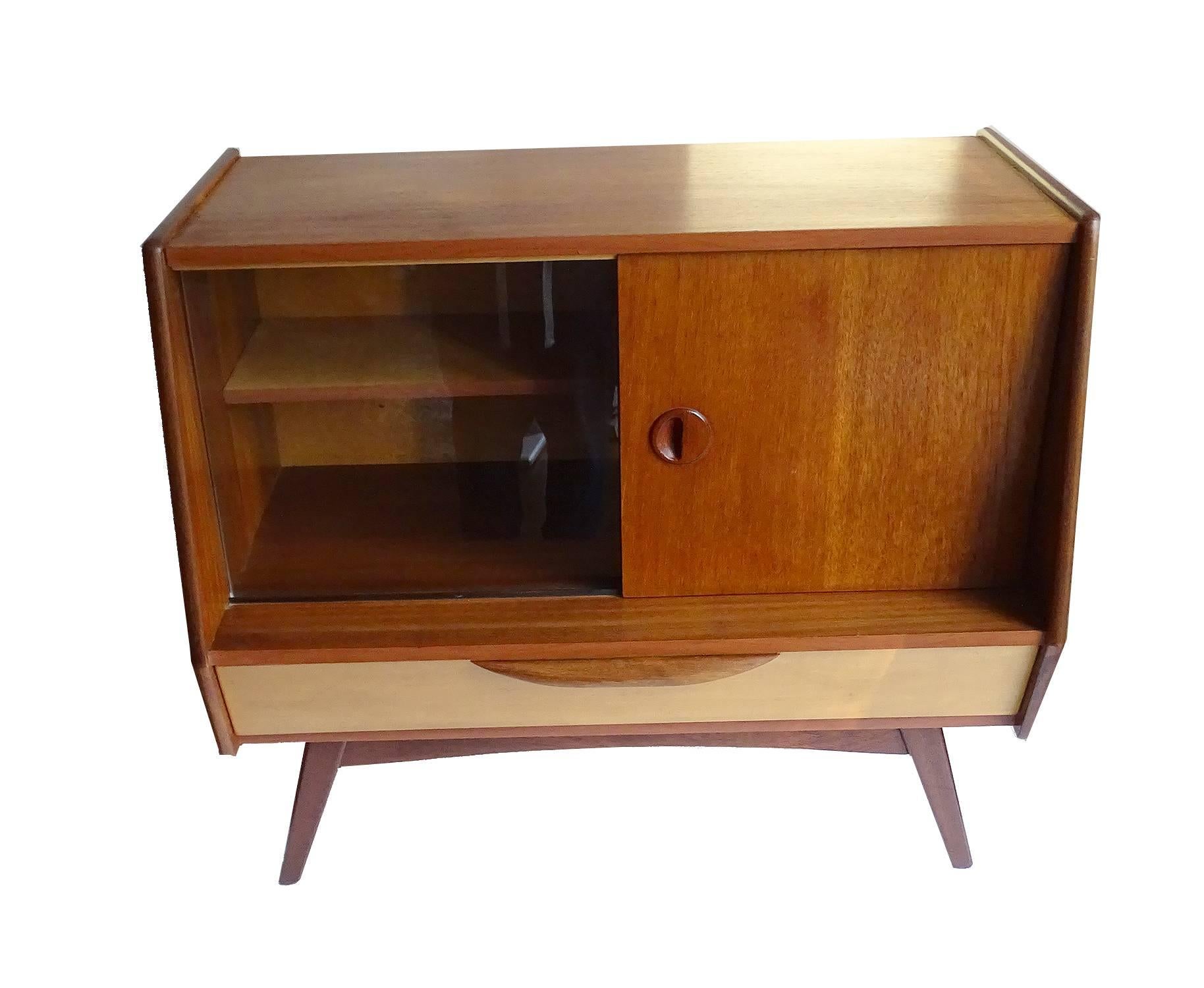Mid-20th Century Midcentury Danish Modern Webe Van Teeffelen Sideboard Cabinet, 1960s