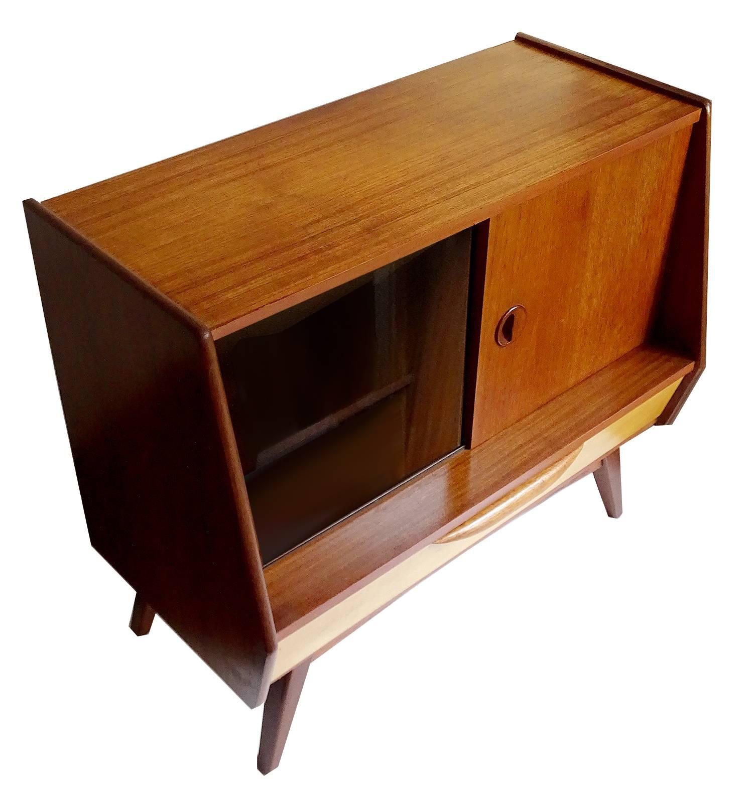 Midcentury Danish Modern Webe Van Teeffelen Sideboard Cabinet, 1960s 1