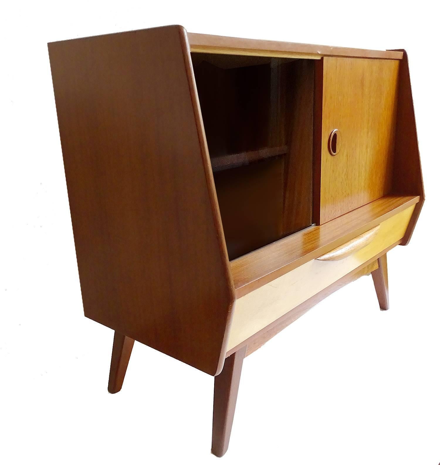 Midcentury Danish Modern Webe Van Teeffelen Sideboard Cabinet, 1960s 2