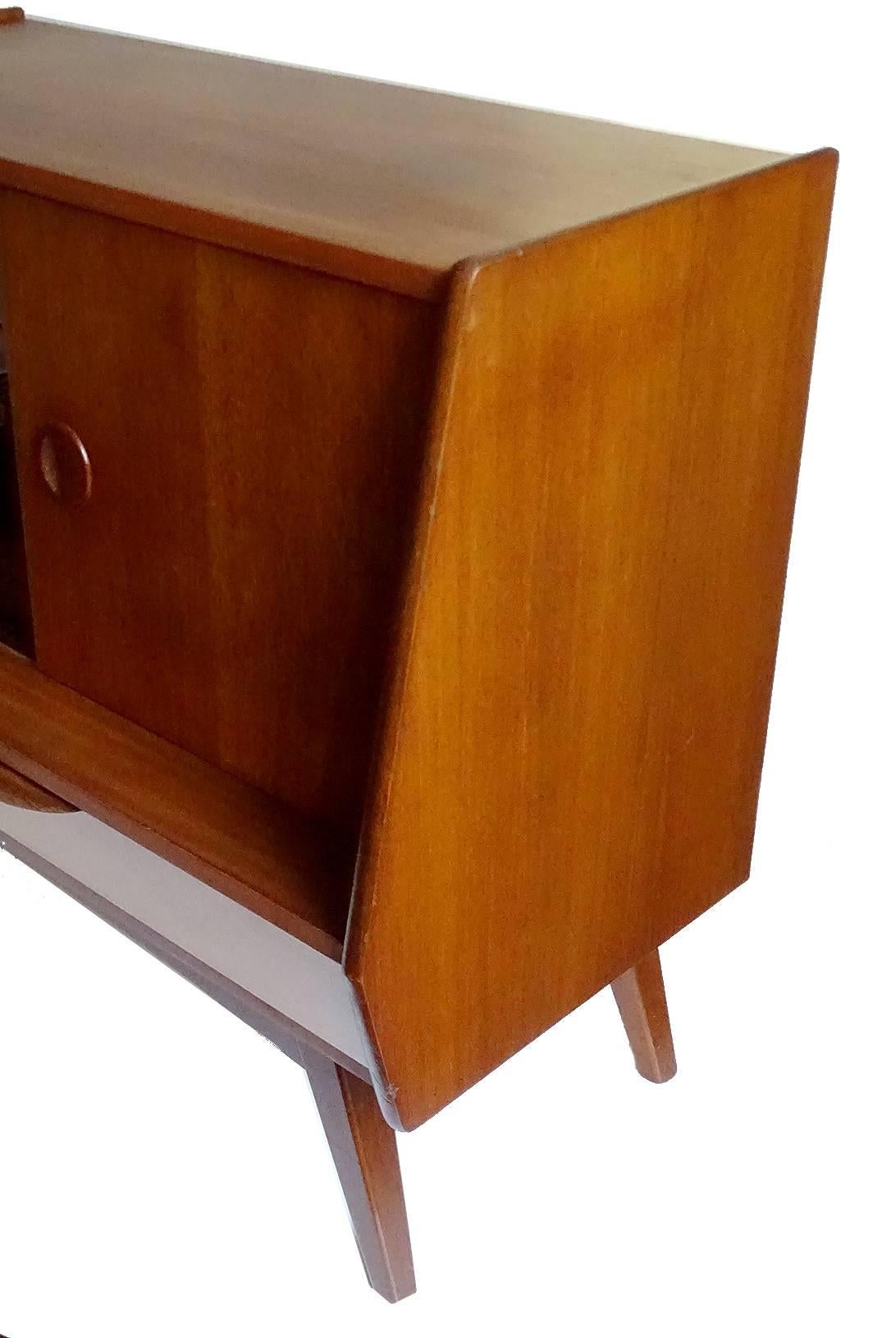 Midcentury Danish Modern Webe Van Teeffelen Sideboard Cabinet, 1960s 3