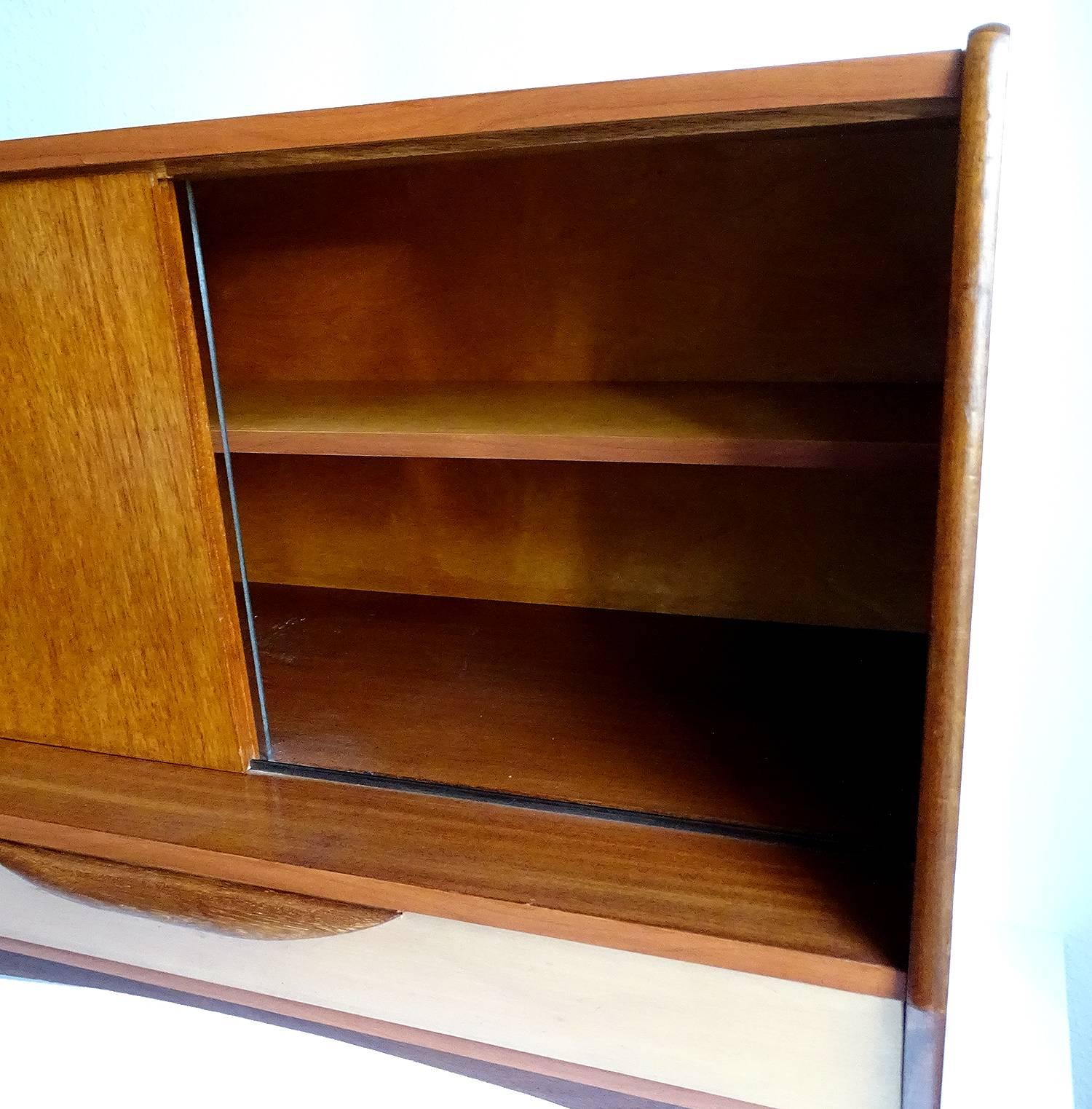 Midcentury Danish Modern Webe Van Teeffelen Sideboard Cabinet, 1960s 4
