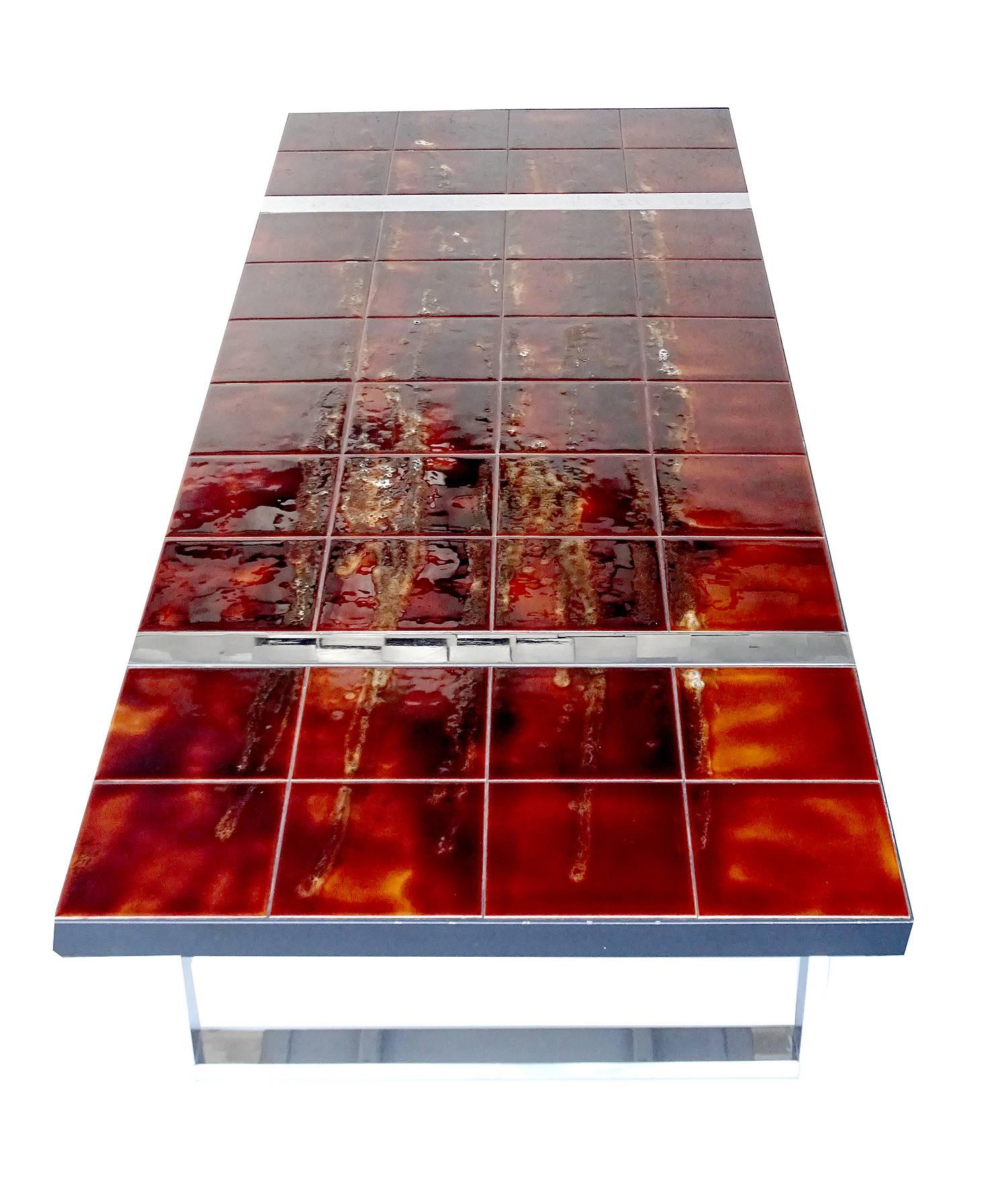ceramic tile table