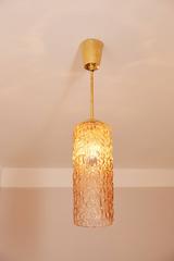 Set of three Ceiling Lamps by Rupert Nikoll, Vienna, circa 1960