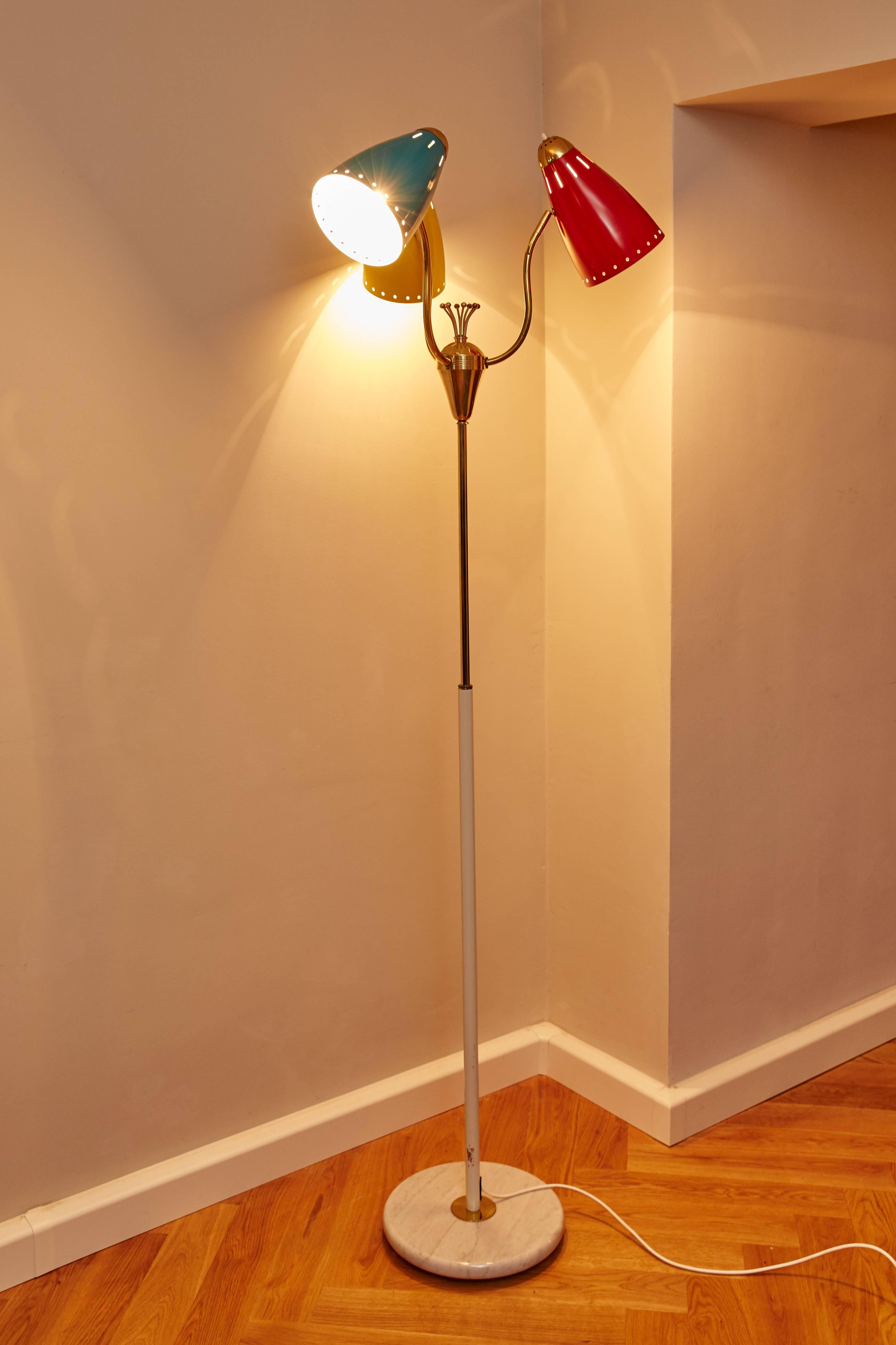 Italian Floor Lamp, Attributed to Arredoluce, Italy, circa 1970 1