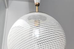 Ceiling Lamp by Carlo Scarpa, Modell No. 5417 Prod. Venini, Italy, circa 1935