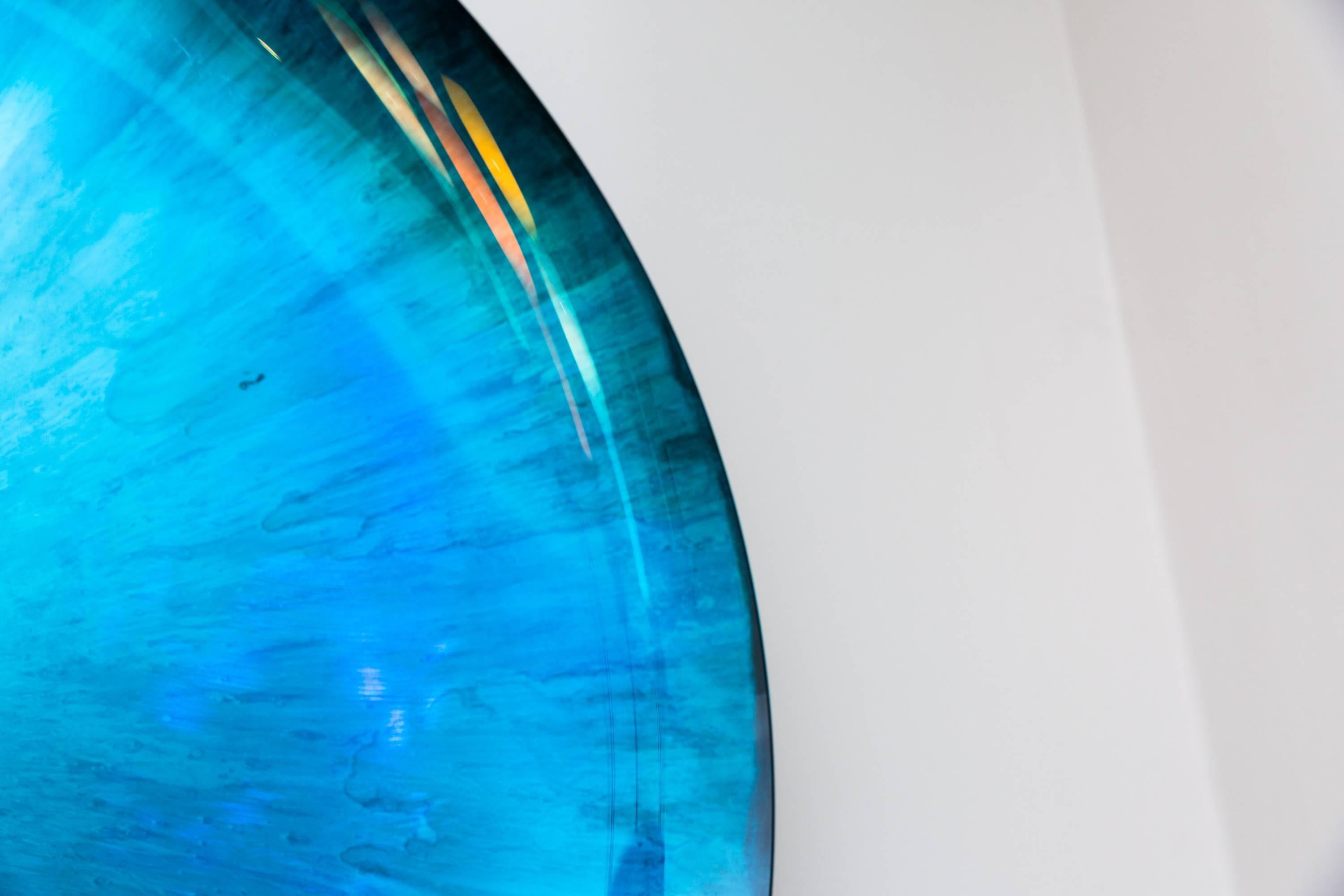 Concave Mirror Object by Christophe Gaignon, France 2017, diameter 87 cm In Excellent Condition In Munich, DE
