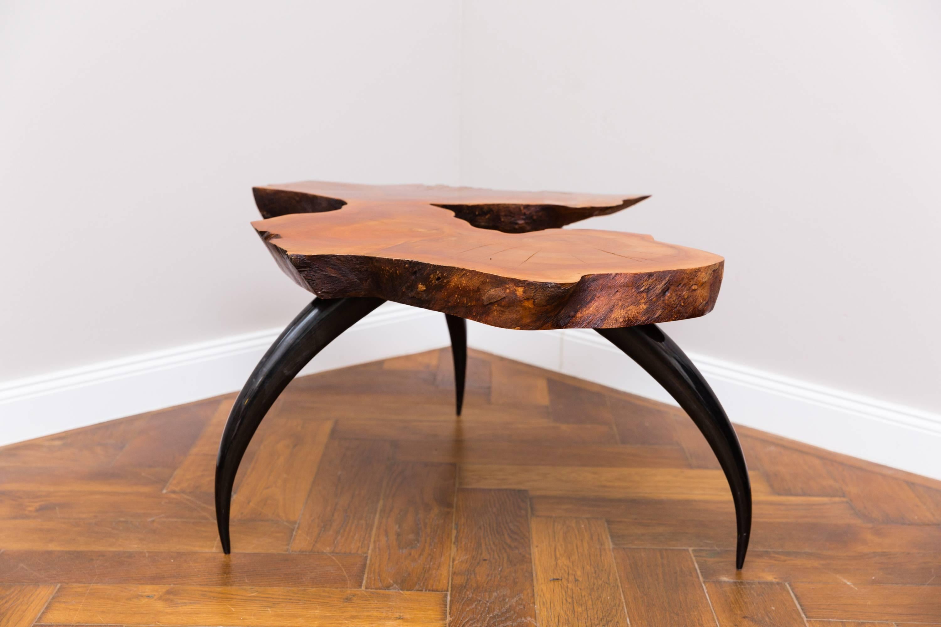 Polished Unique Coffee Table by Jaro Komon, Germany, 2015 For Sale