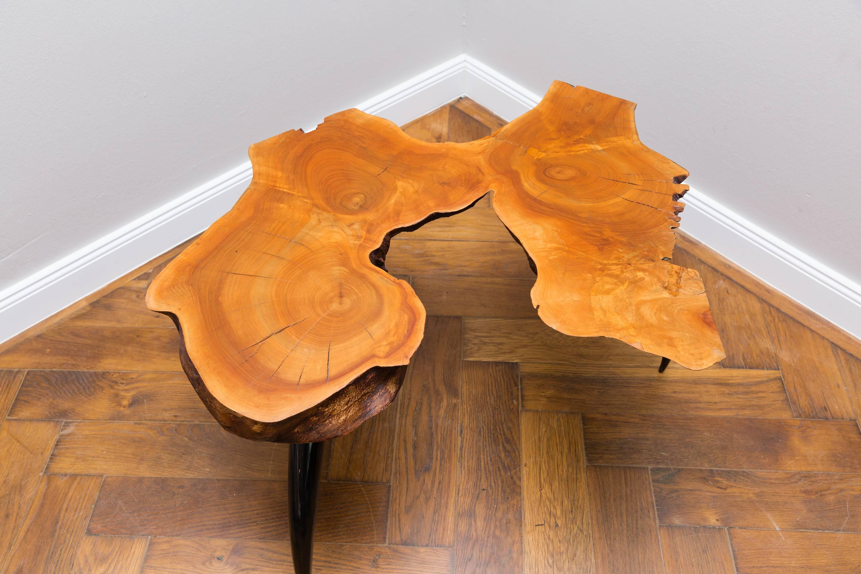 Fruitwood Unique Coffee Table by Jaro Komon, Germany, 2015 For Sale