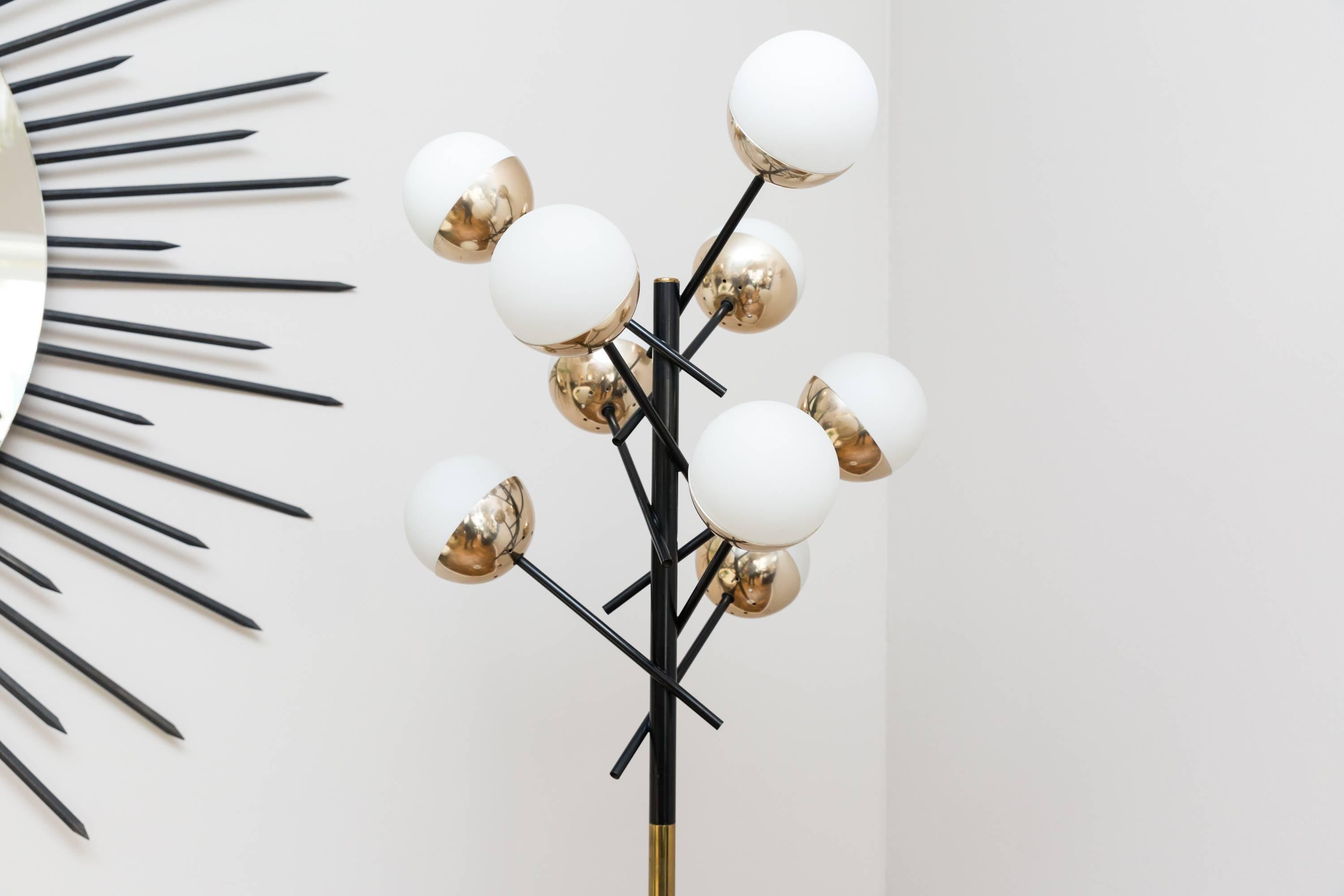 Italian Floor Lamp by Stilnovo, Italy, circa 1955