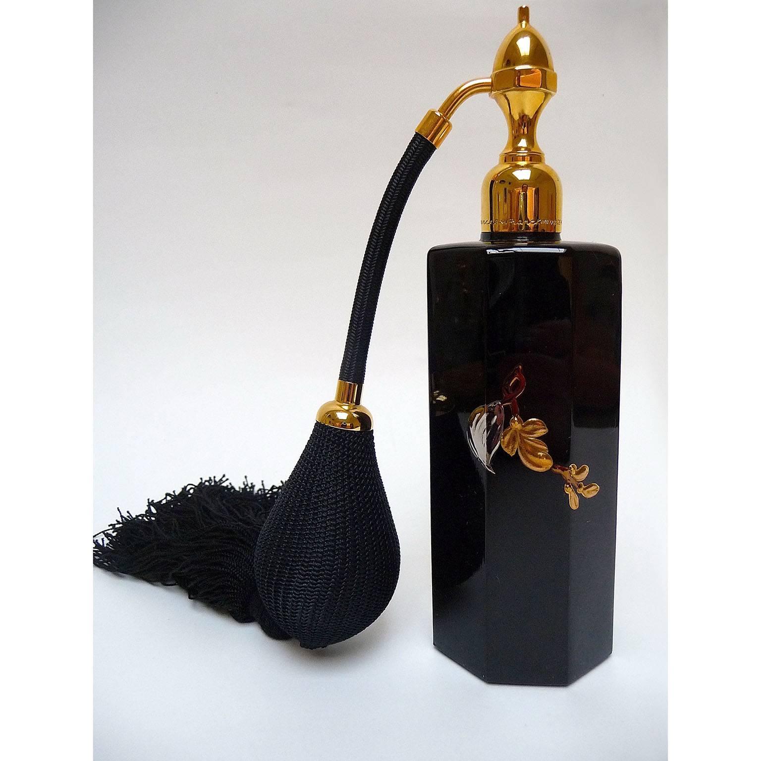 French Ensemble of Perfume Atomizers by Marcel Franck
