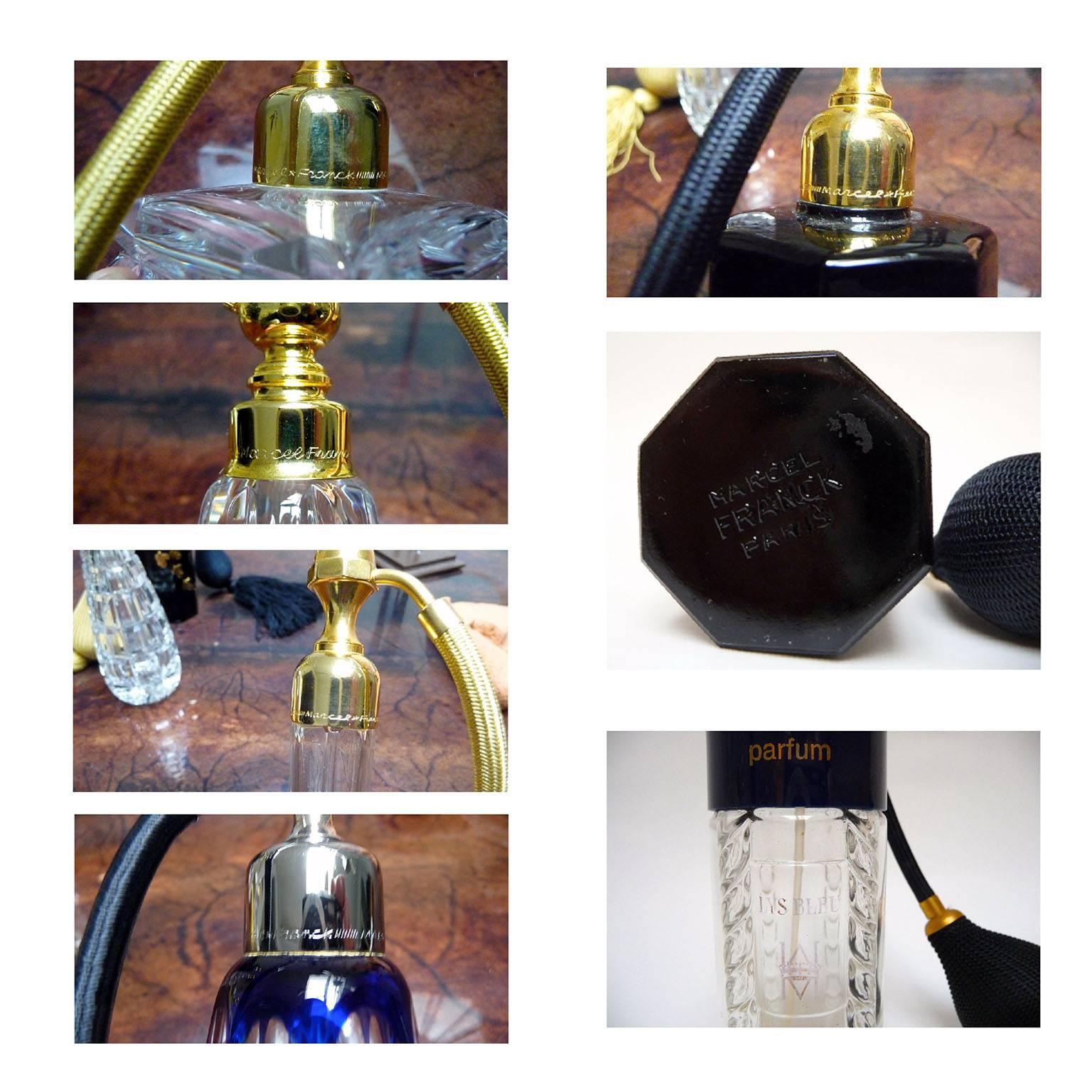 20th Century Ensemble of Perfume Atomizers by Marcel Franck