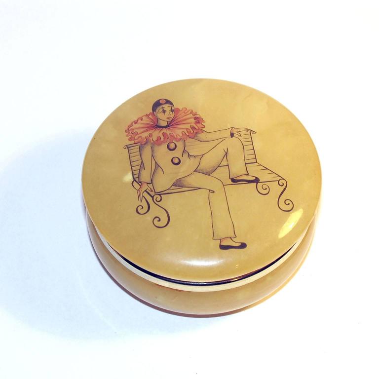 Alabaster Jewelry Boxes and Ashtray at 1stDibs