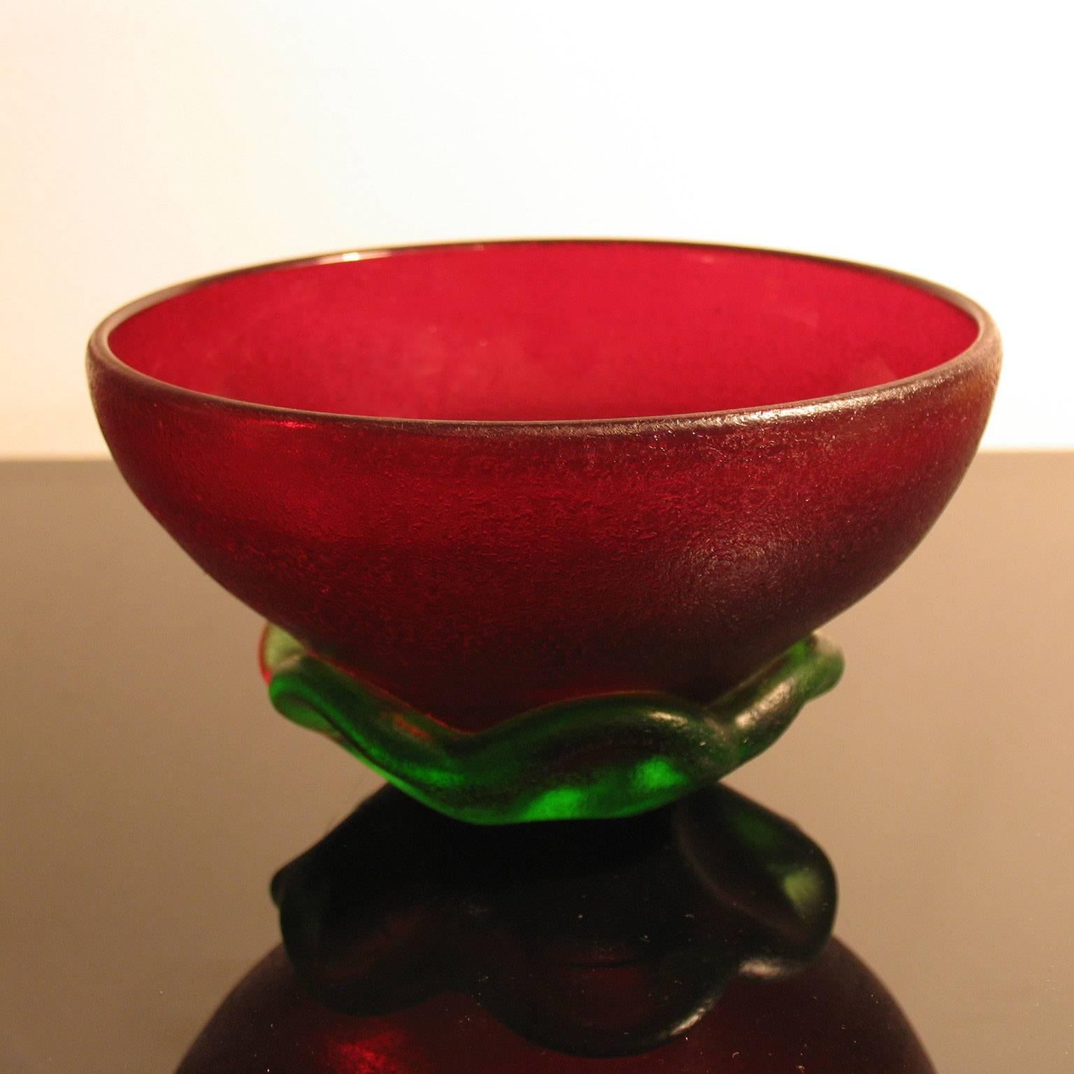 Mid-Century Modern Carlo Scarpa, Corroso Bowl