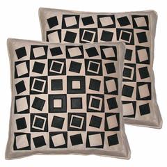 Pair of Pillows, Throw Pillows, Unusual Pillows, Philosophy Pillows "Vasarely" 8