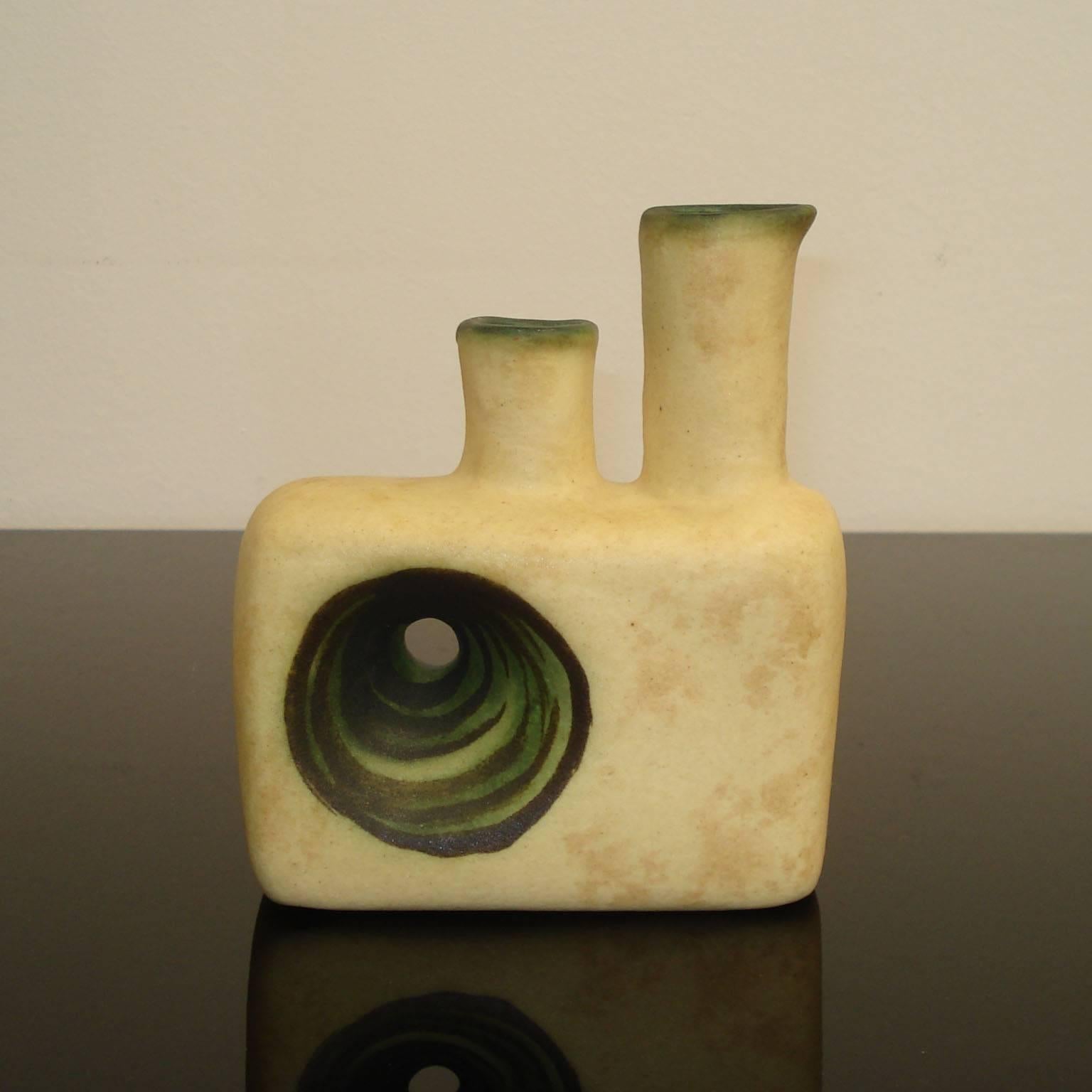 Stunning Retro French Studio Ceramic Vases 2