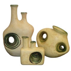 Stunning Retro French Studio Ceramic Vases