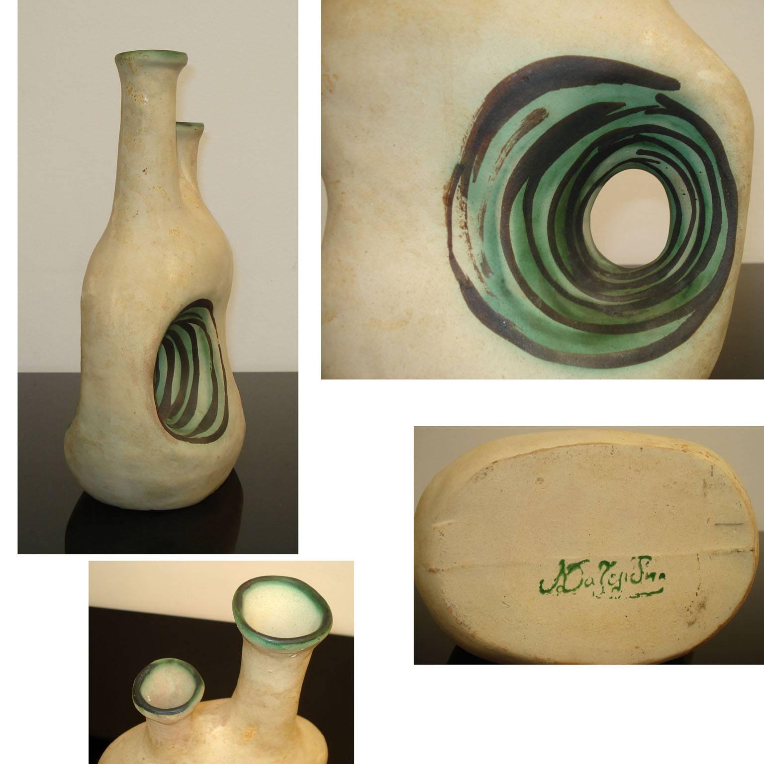 Mid-Century Modern Stunning Retro French Studio Ceramic Vases