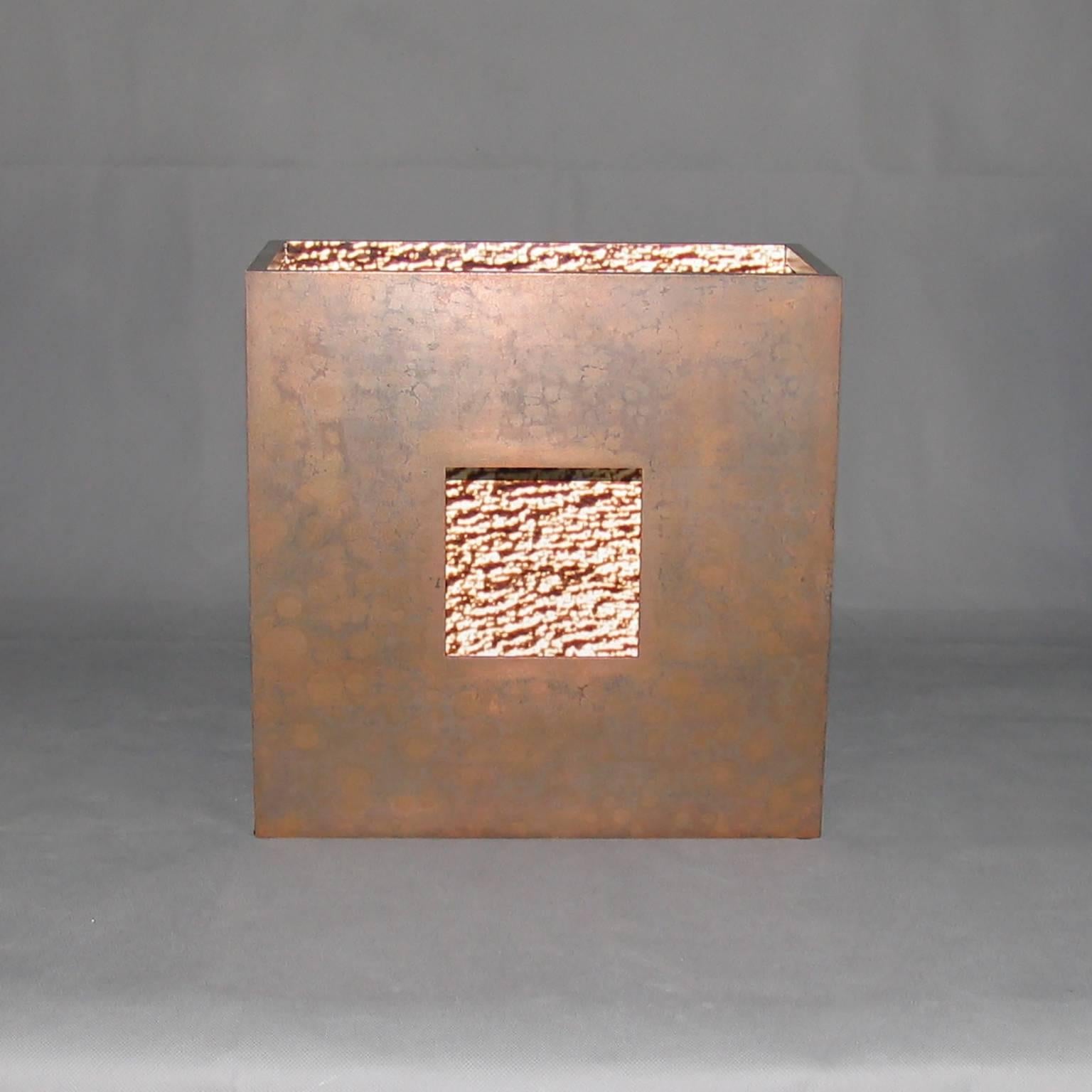 Wall Mounted Sculptures Patinated Iron H2O Serie, Limited Edition, Germany, 2000 In Excellent Condition In Bochum, NRW
