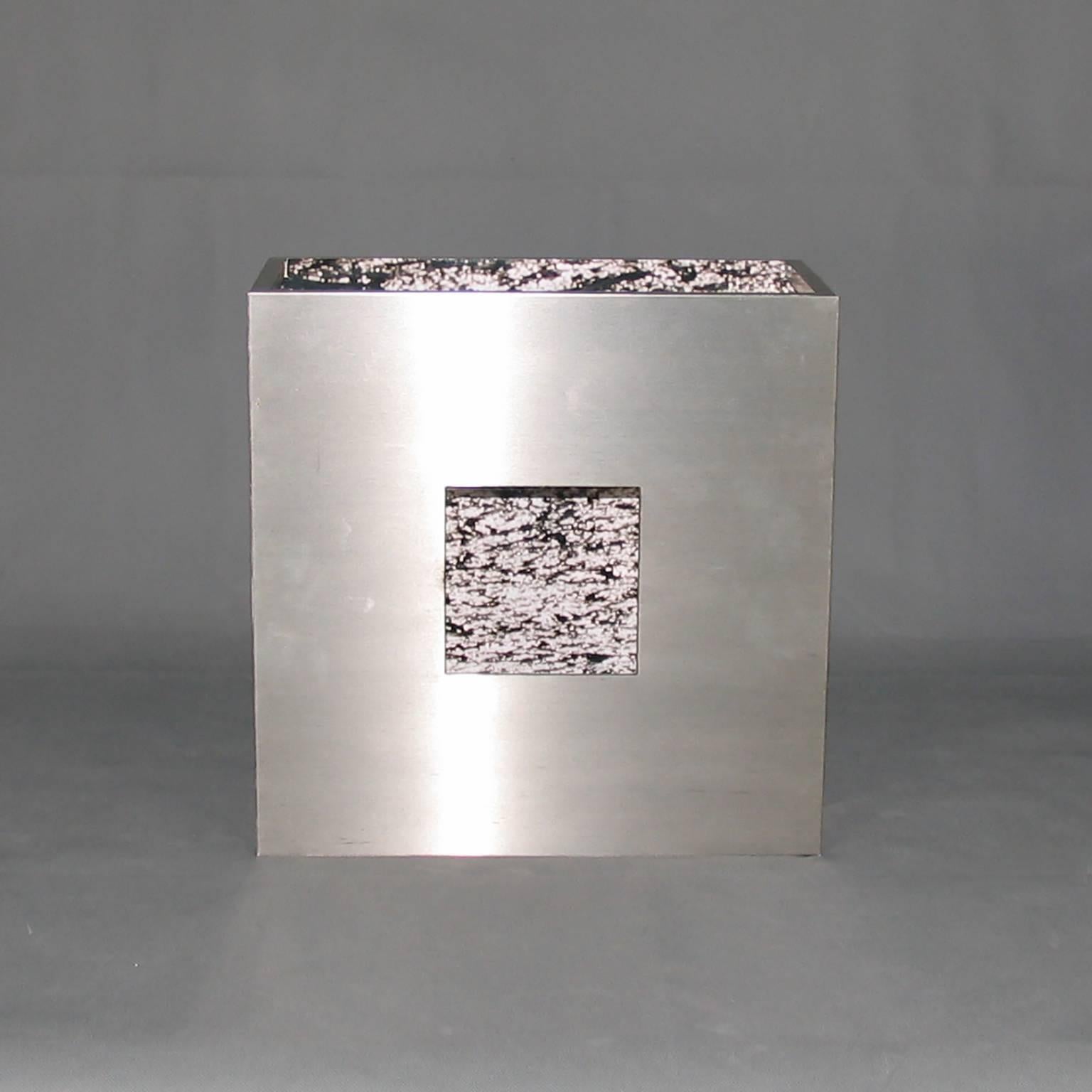 Modern Wall Mounted Sculptures Patinated Iron H2O Serie, Limited Edition, Germany, 2000