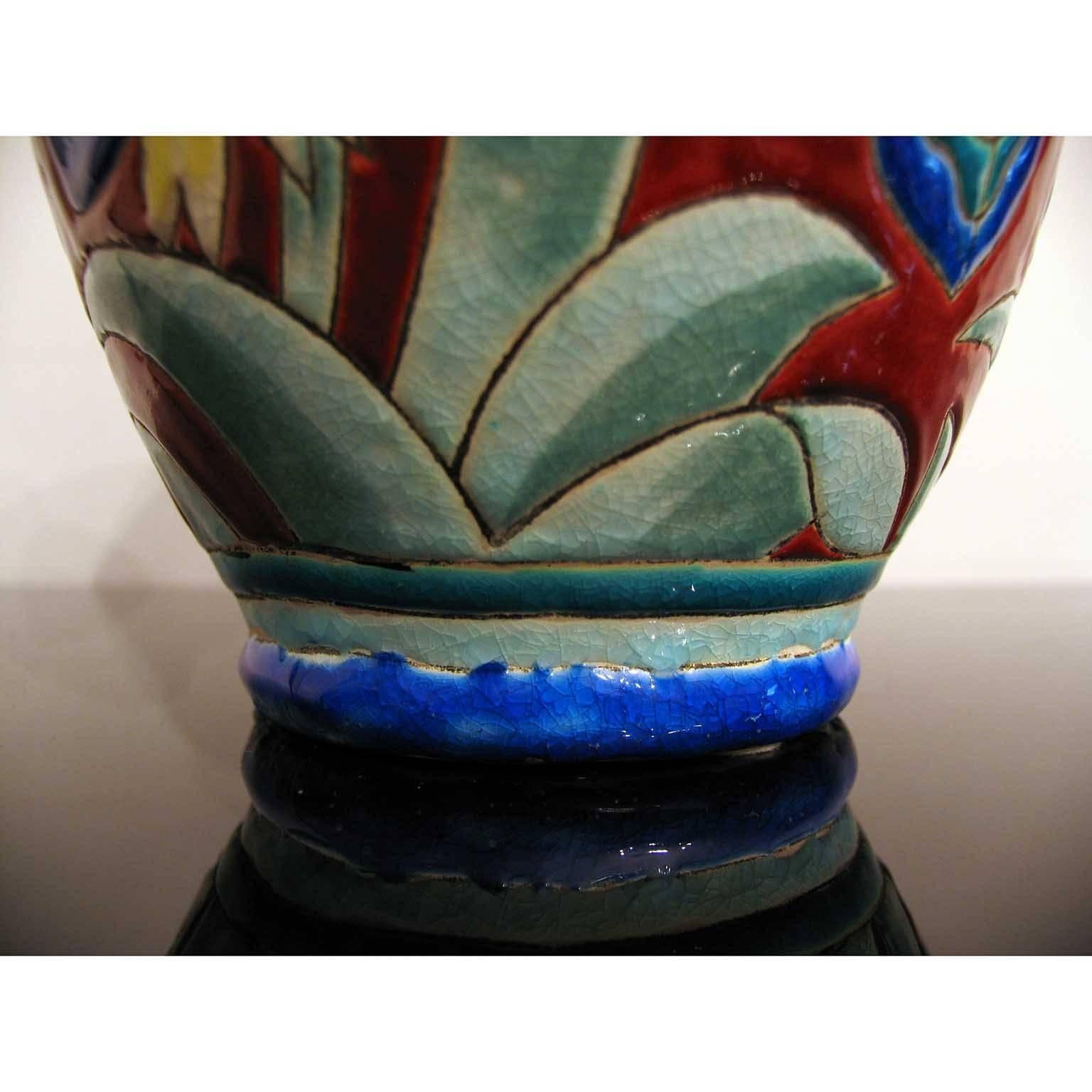 Art Deco Keramis Vase 1