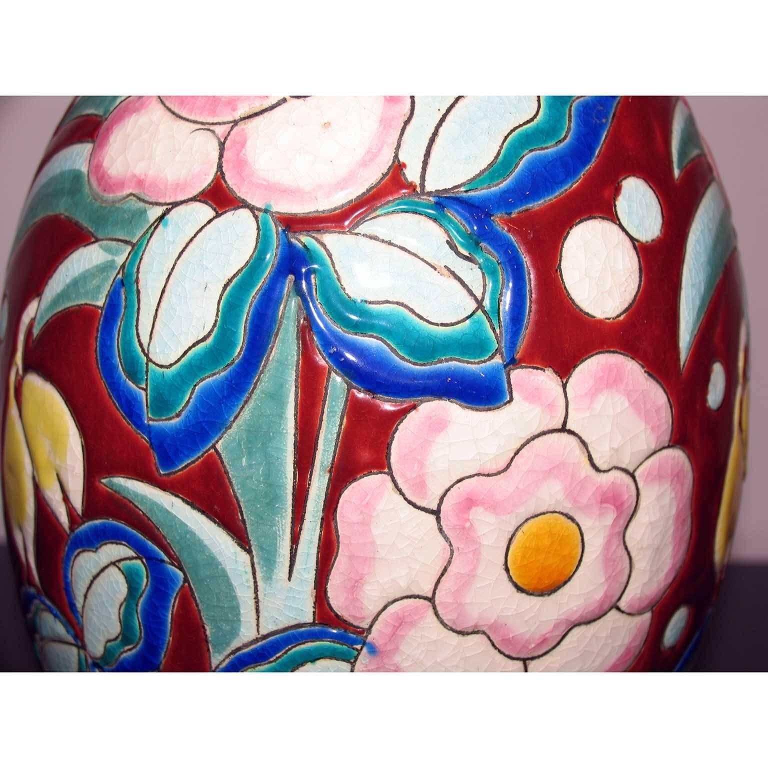 Ceramic Art Deco Keramis Vase