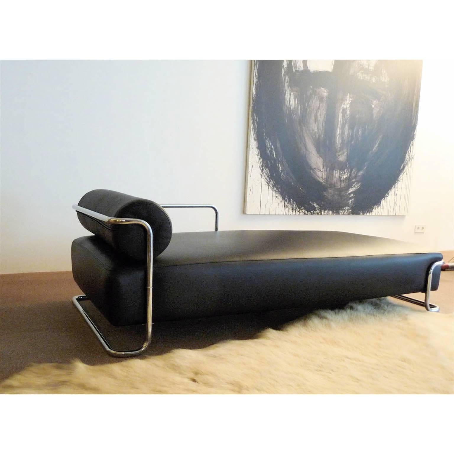 Modernist Daybed Edited by Thonet-France, Attributed to Emile Guillot 2