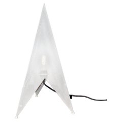 Perforated Metal Rocket Lamp, Designer Light, 20 in High