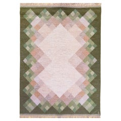 Vintage Swedish Kilim Rolakan "Opal", Rug by Brita Svefors for Axeco