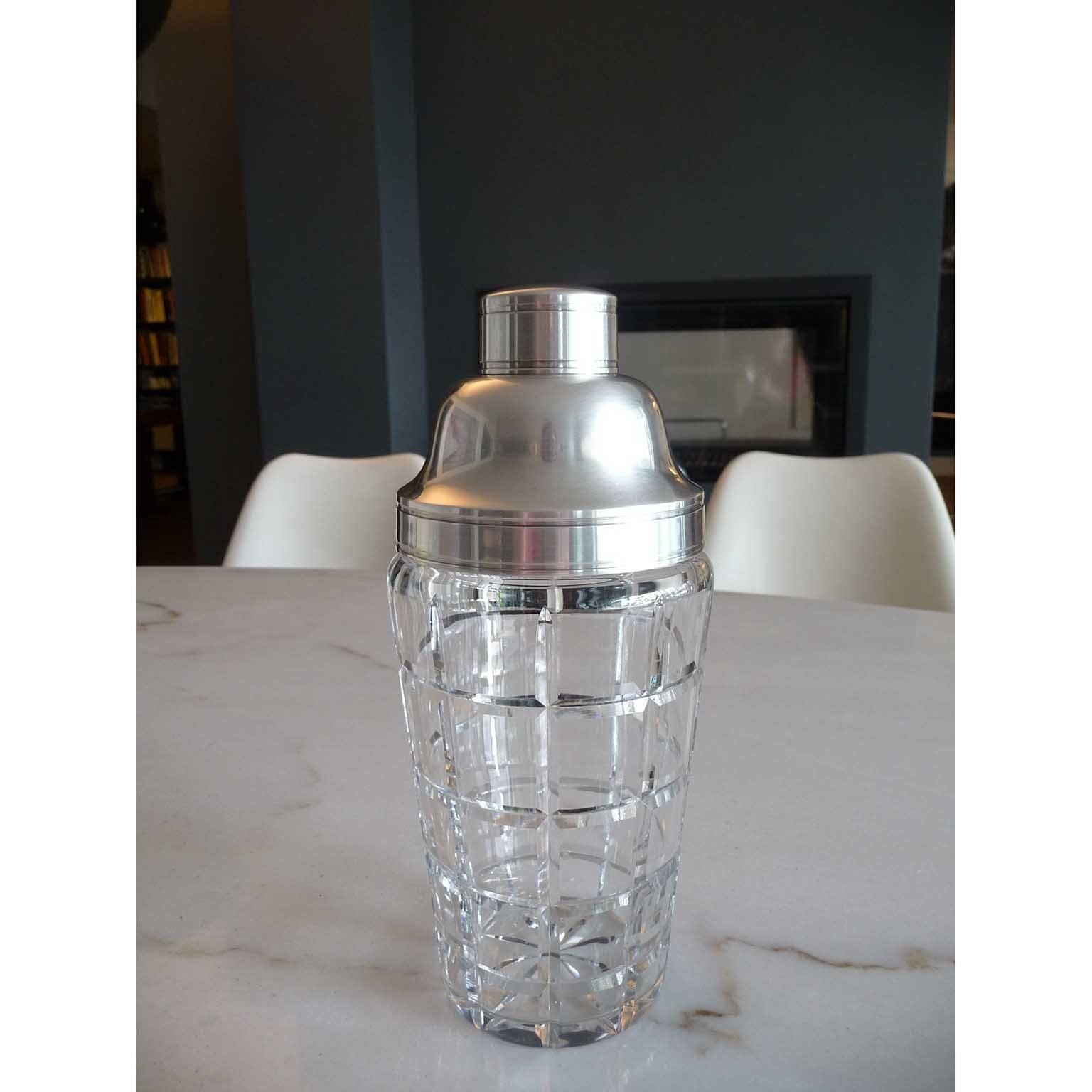 French Art Deco Cocktail Shaker by Saglier Freres