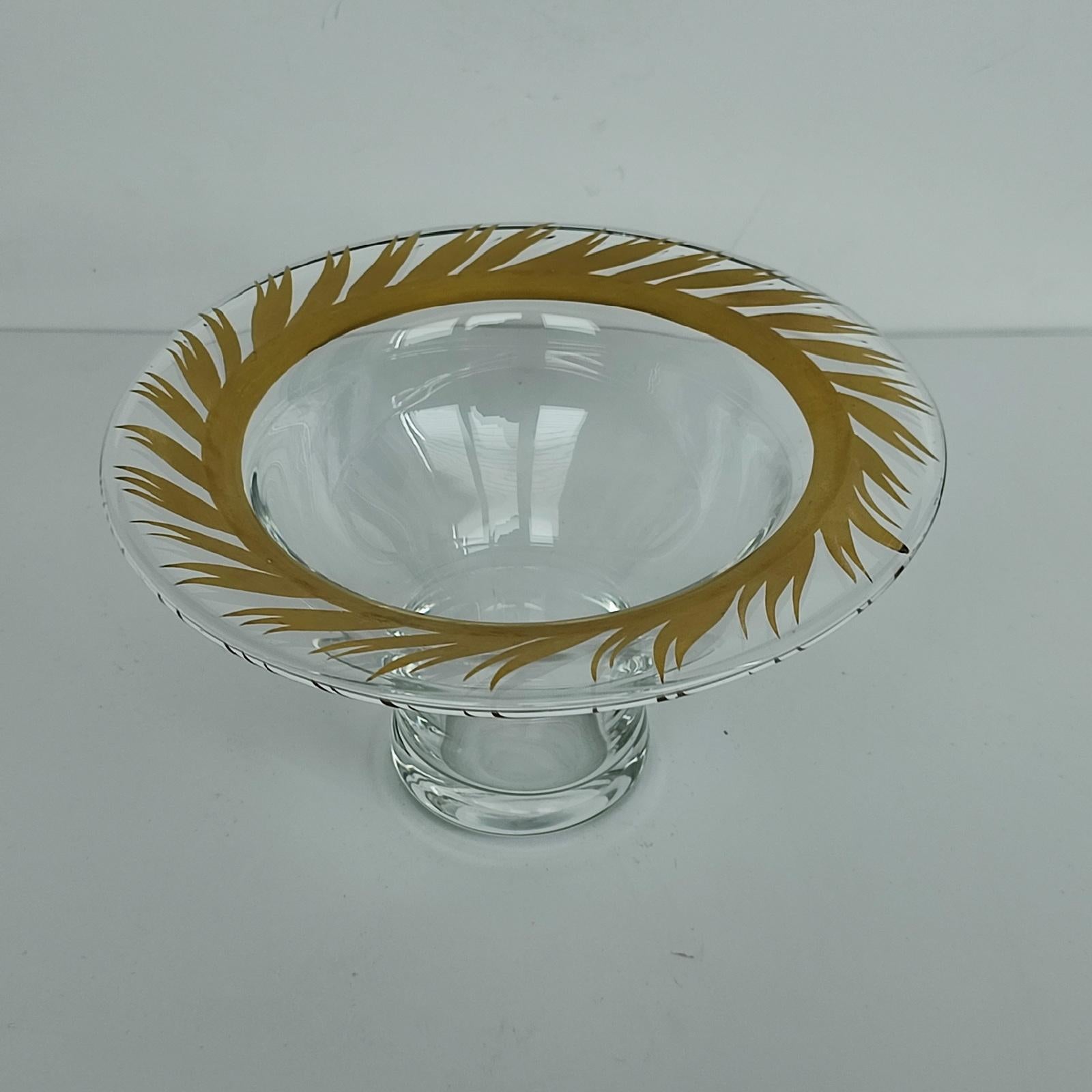 Set di tre pezzi in vetro artistico della metà del secolo scorso di Margareta Hennix, Svezia in vendita 1