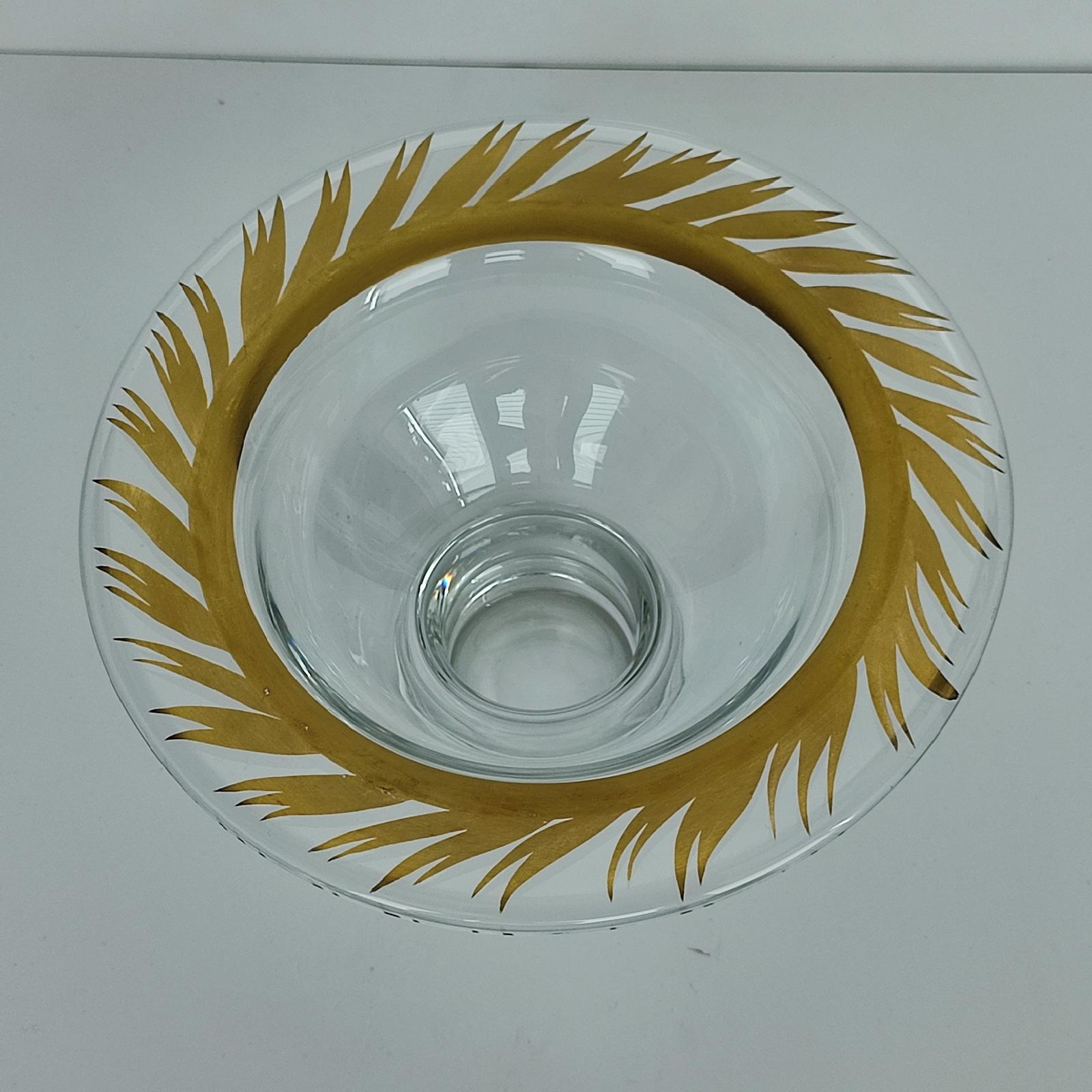 Set di tre pezzi in vetro artistico della metà del secolo scorso di Margareta Hennix, Svezia in vendita 6
