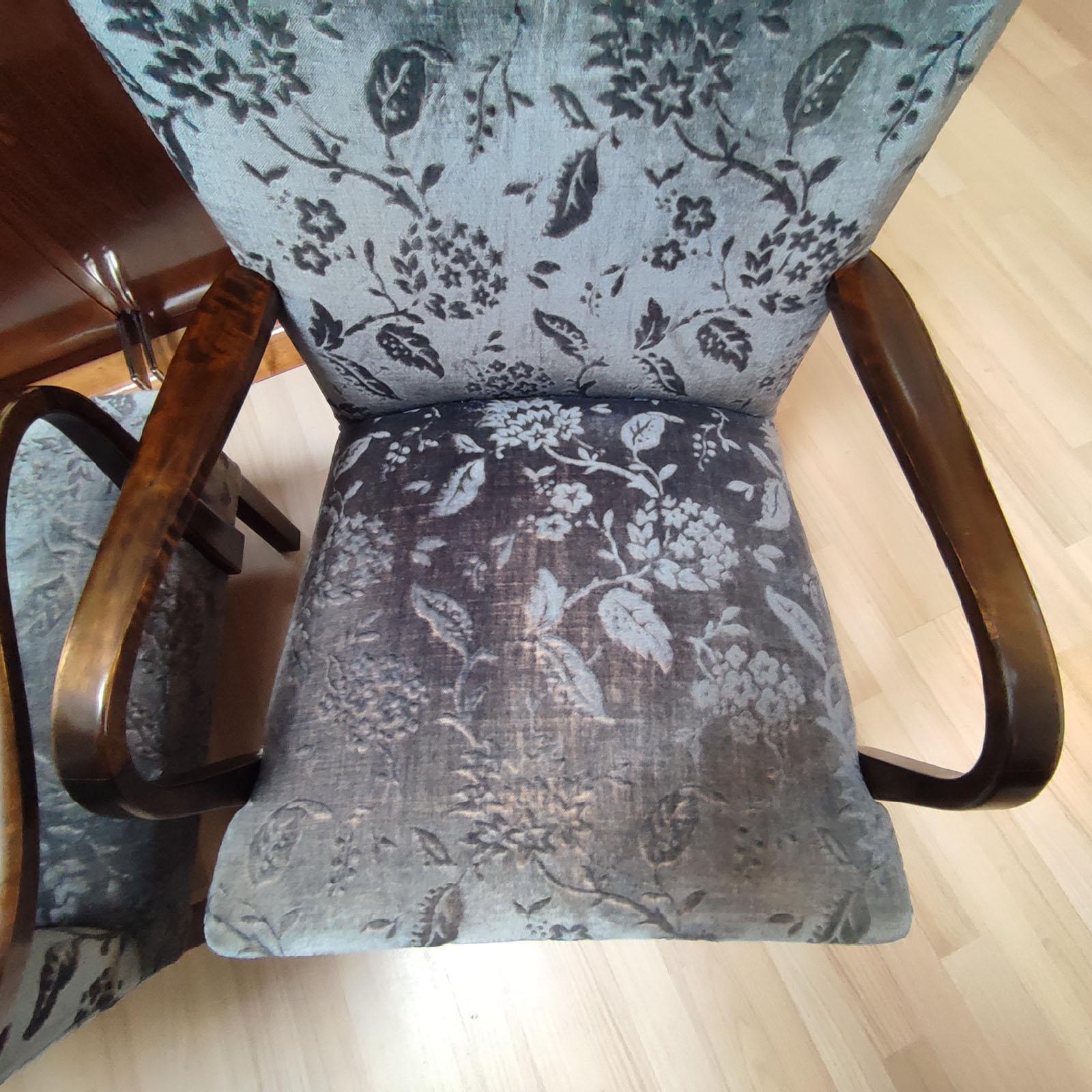 Paire de fauteuils danois modernes Wingback dans le style d'Alfred Christensen en vente 2