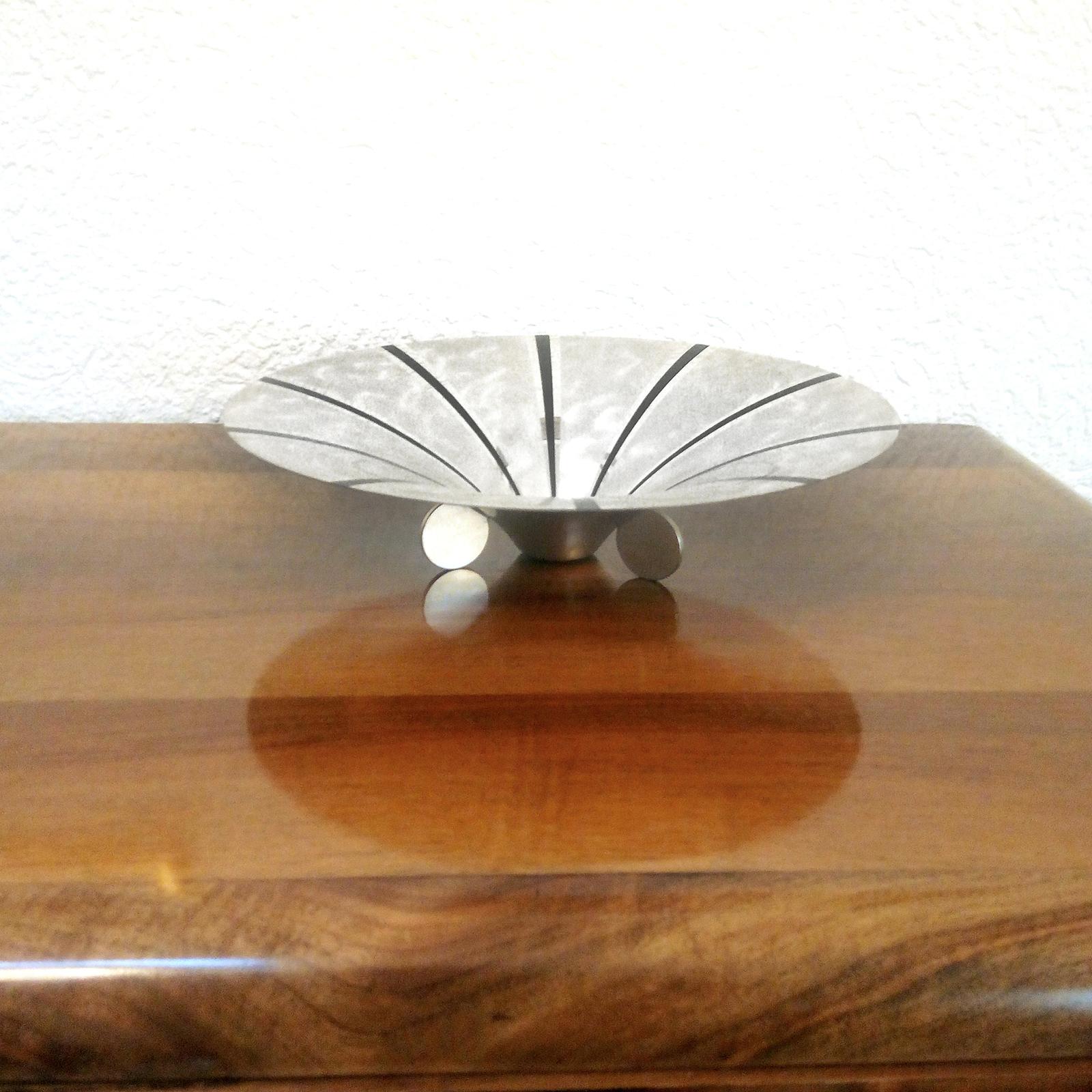Ciotola Art Deco grande WMF Ikora placcata in argento, pezzo centrale in vendita 3