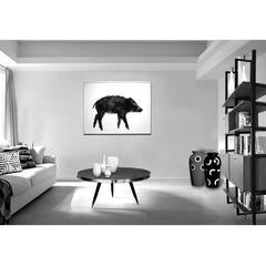 Large photography on Baryta Paper by Gabriele Rothemann Wild Boar 1985-1992