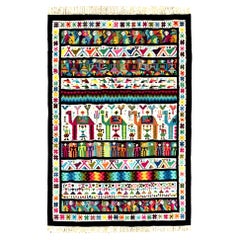 Authentischer handgewebter Gafsa-Teppich - Tunesisches Berber-Design - 2x3 Meter - Zertifiziert